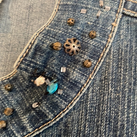 Christopher Banks Size Large Jeans Jacket - Picture 5 of 12